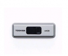 Toshiba 64GB Retractable USB 3.0 Flash Drive with Password Protection Software