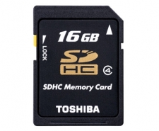 Toshiba 16GB SDHC Memory Card