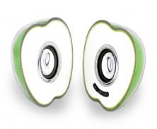 Laser Apple Shaped Notebook Speakers
