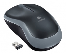 Logitech Wireless Mouse m185 (Grey/Black) Image