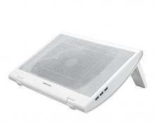 DeepCool Notebook Cooler Pad Up to 16inch with Light & Fan White (Up to 15 inch)