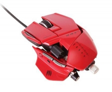 Saitek Cyborg R.A.T. 7 Red Gloss Gaming Mouse Image