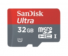 SanDisk Ultra MicroSDHC Class 10 UHS-I Memory Card 32GB