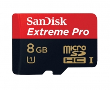 SanDisk Extreme Pro MicroSDHC Class10 UHS-I Memory Card 8GB