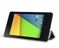 gizmoo Smart Wake Up Sleep Case Cover Stand For NEW Google Nexus 7 (Black)