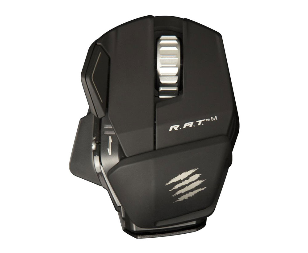 Saitek Mad Catz R.A.T. M Wireless Gaming Mouse (Glossy Black)