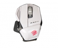 Saitek Mad Catz Cyborg R.A.T. M Wireless Gaming Mouse (White) Image