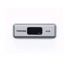 Toshiba 16GB Retractable USB 3.0 Flash Drive with Password Protection Software