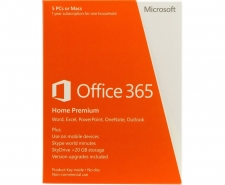 Microsoft Office 365 Home Premium - 5 PCs or Macs