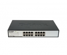 D-Link 16 Port Copper Gigabit Switch (Desktop Size) - DGS-1016D Image