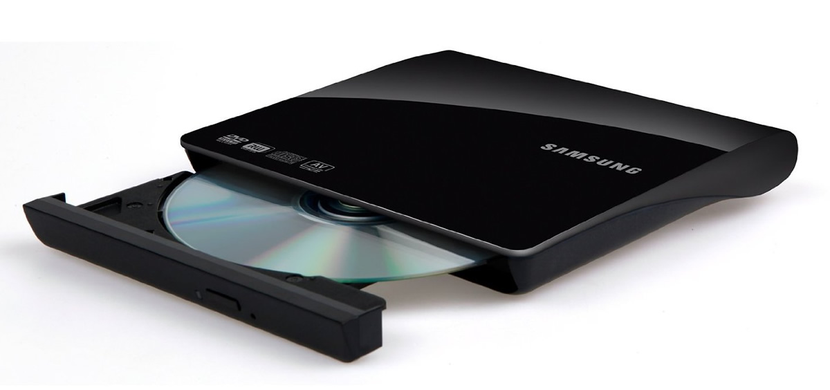 how to install samsung portable dvd writer se-218