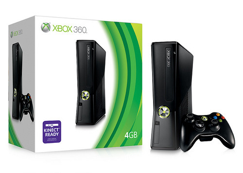 Console xbox 360 4gb